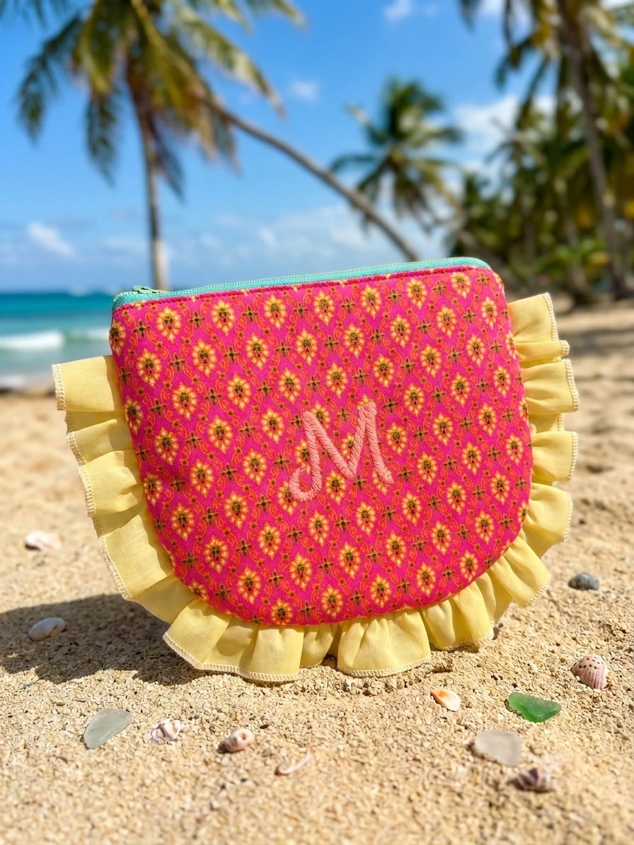 Sora signature ruffle purse
