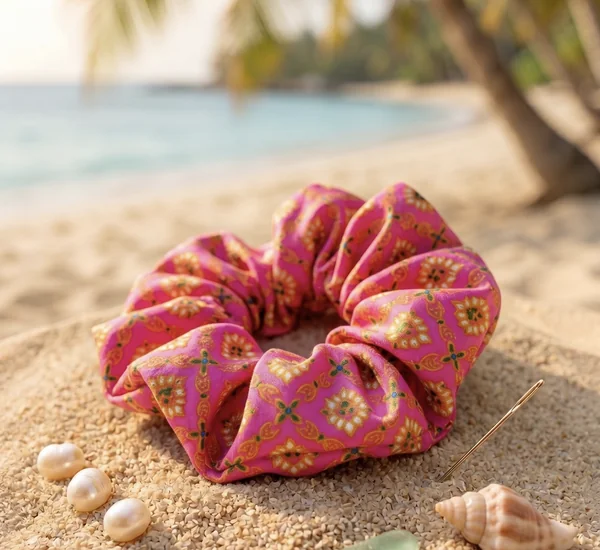 Pink Scrunchie